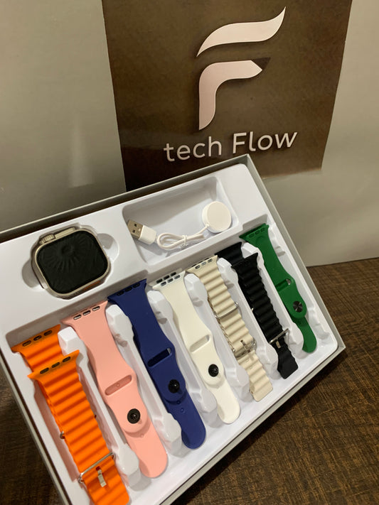 7 Bands Digital watch